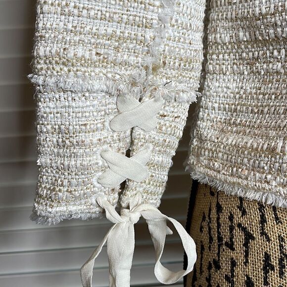 ECRU JACKET size Small - Picture 6 of 8